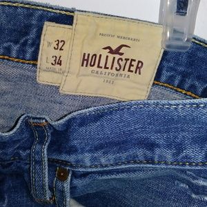 Hollister distressed jeans worn good condition